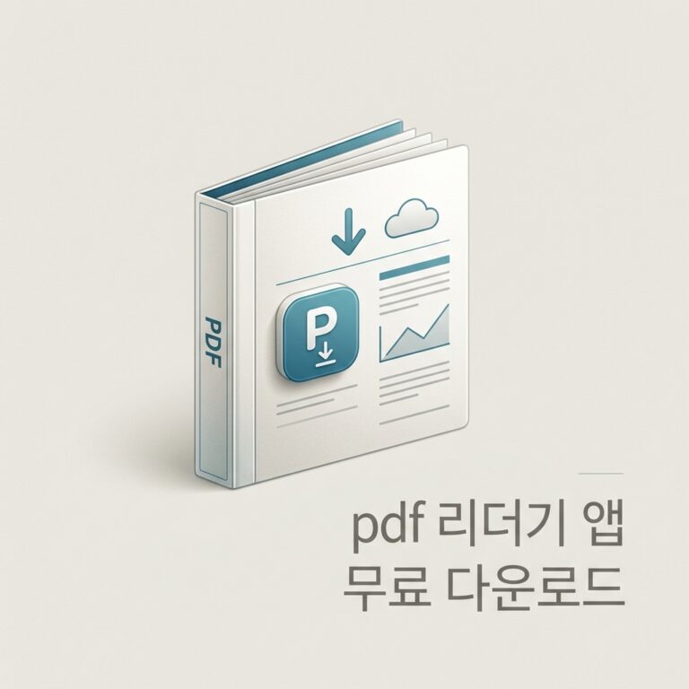 pdf 리더기 앱 무료 다운로드