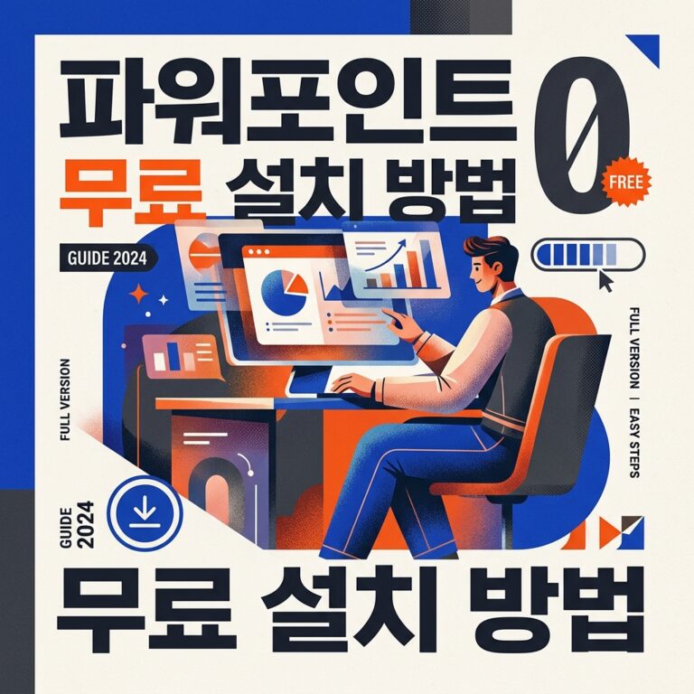 파워포인트 무료 설치 방법1
